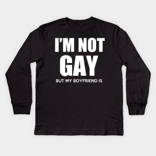 Gay Kids Long Sleeve T-Shirt